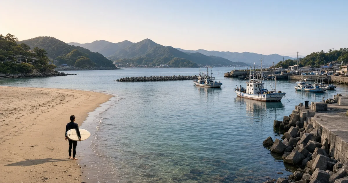漁港・流れ・利用ルールを現地で照合する