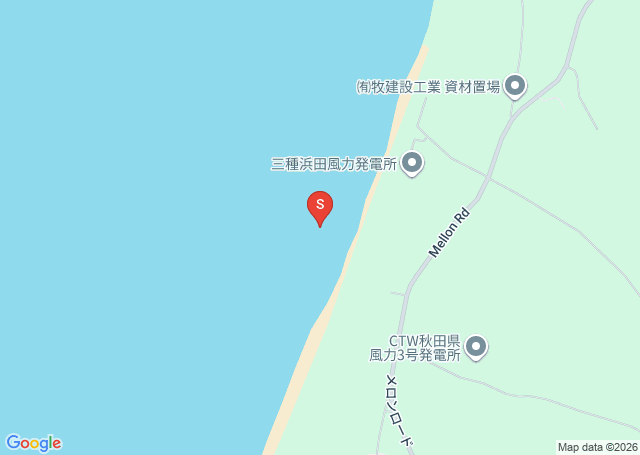 釜石浜の位置（地図）