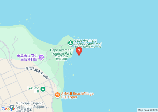 あやまるの位置（地図）