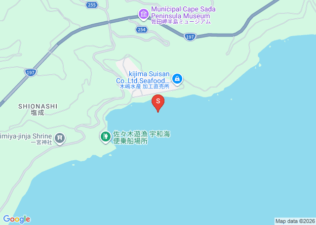 塩成の位置（地図）