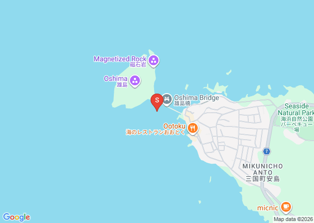 雄島の位置（地図）