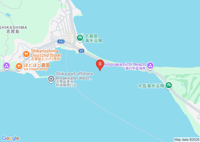 志賀島の位置（地図）