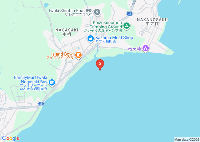 永崎の位置（地図）