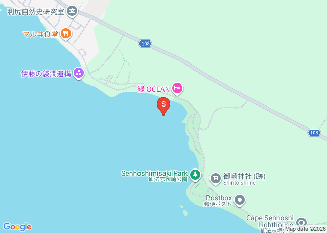 元村の位置（地図）