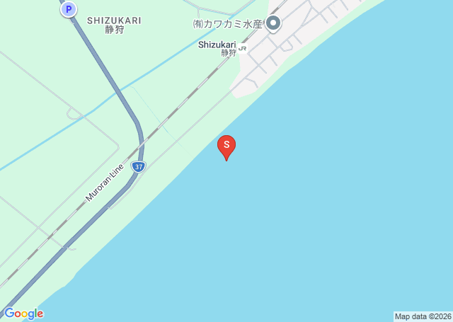 静狩の位置（地図）
