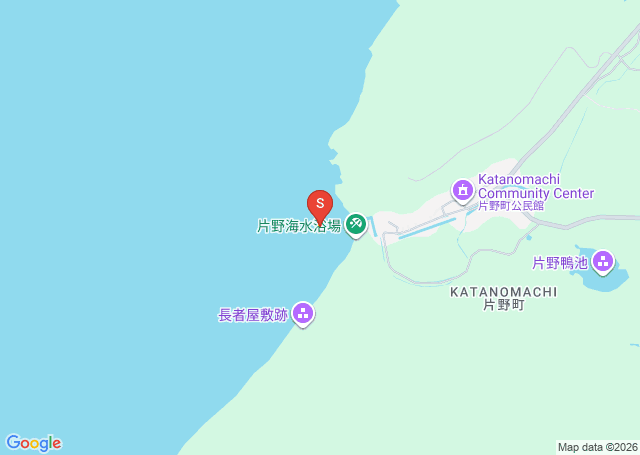 片野の位置（地図）