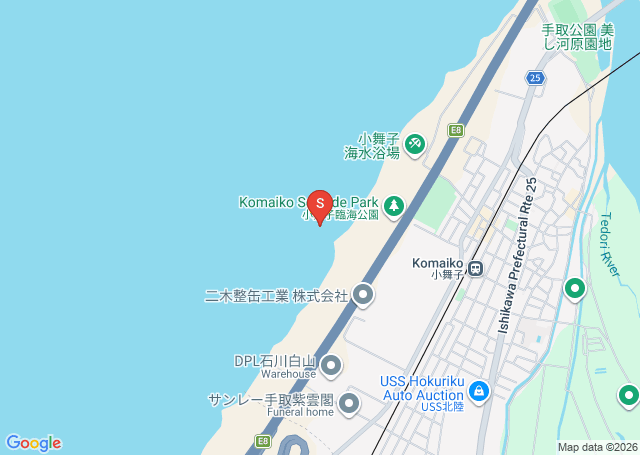 小舞子の位置（地図）