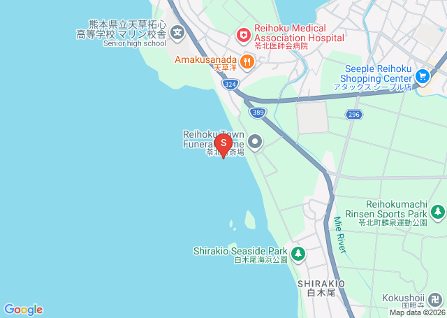 白木尾の位置（地図）