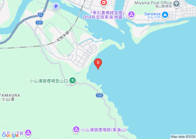 引本浦の位置（地図）