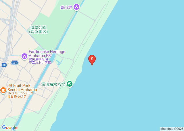 深沼の位置（地図）