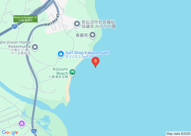 小泉の位置（地図）