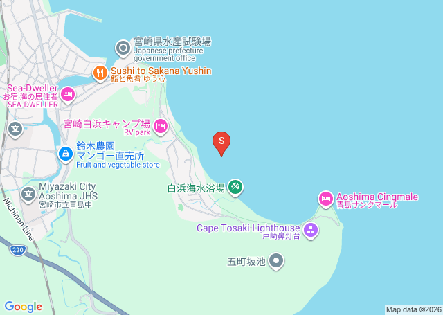 白浜の位置（地図）