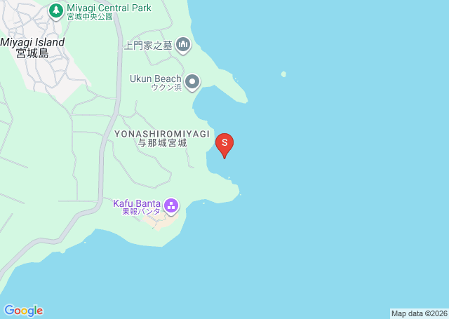 伊計島の位置（地図）