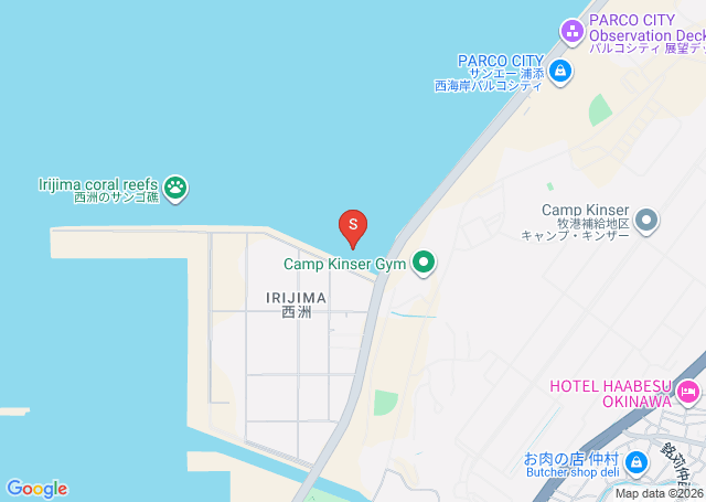 西洲の位置（地図）