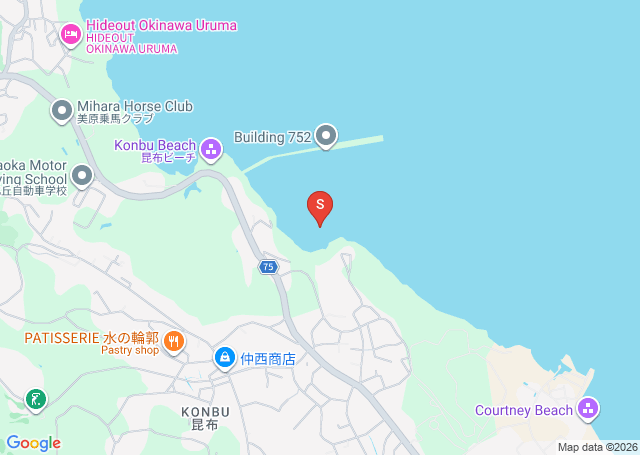 天願（昆布）の位置（地図）
