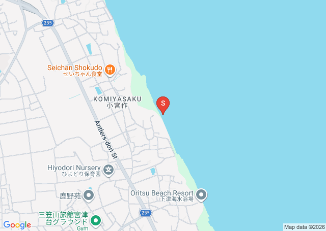 下津の位置（地図）