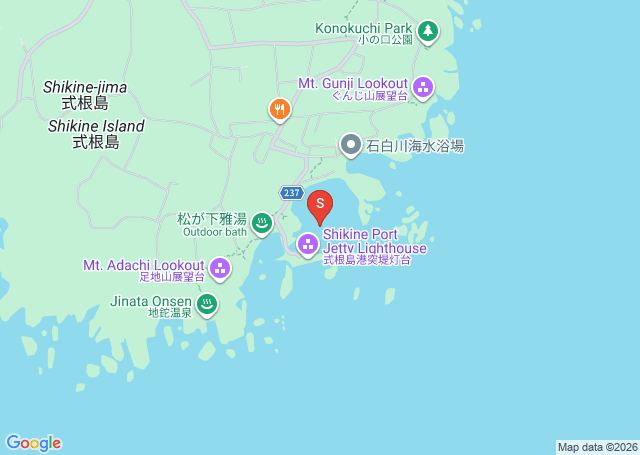 釜の下の位置（地図）