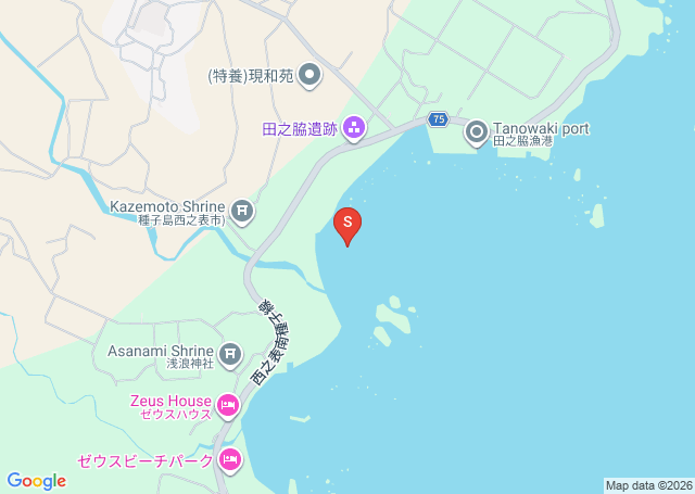 風本の位置（地図）