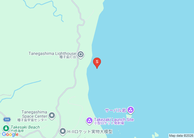 灯台下の位置（地図）