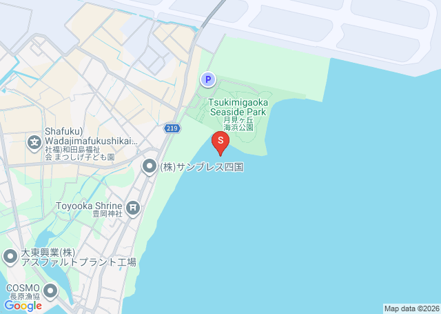 月見ヶ丘の位置（地図）