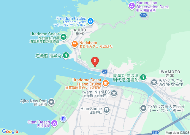 小沢見の位置（地図）