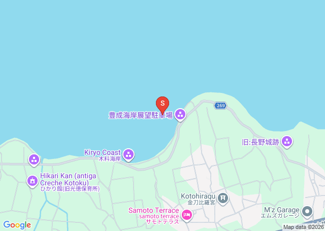 豊成の位置（地図）