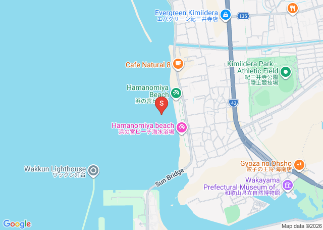 浜の宮の位置（地図）