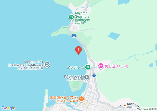 加太の位置（地図）