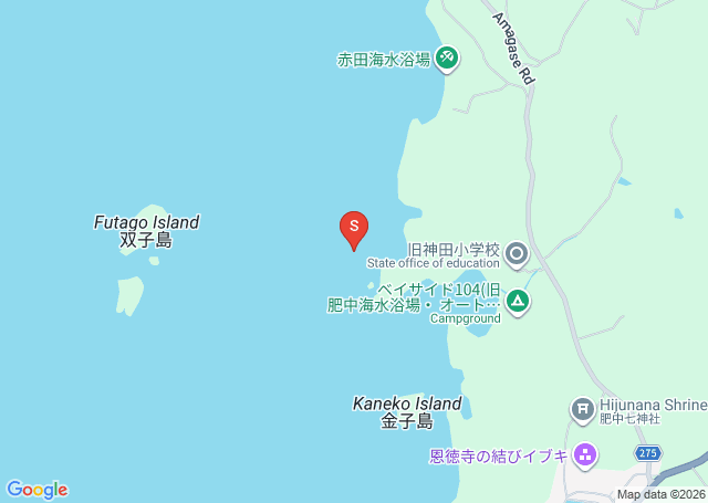 島戸の位置（地図）
